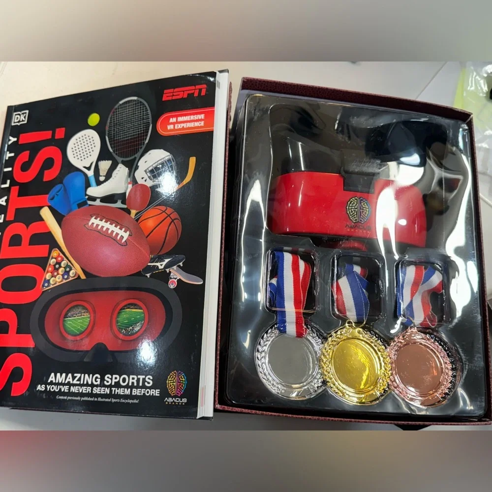 Abacus Brands Virtual Reality ESPN Interactive VR Book and STEM Activity